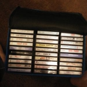 Cassette,gloves,scarf,swatches